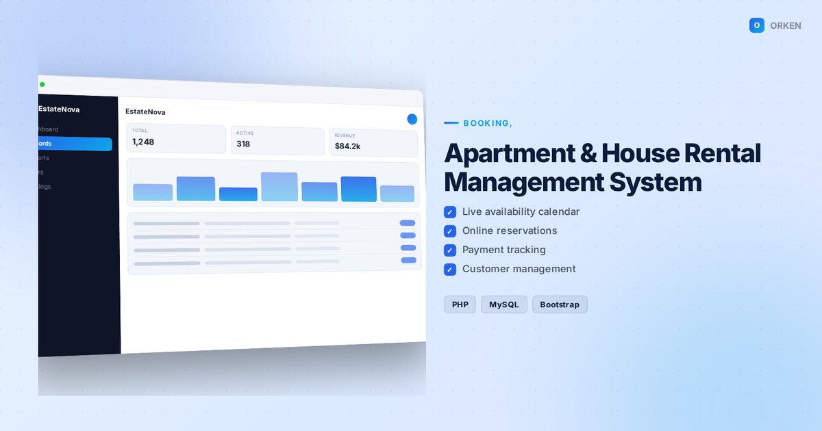 Apartment & House Rental Management System
