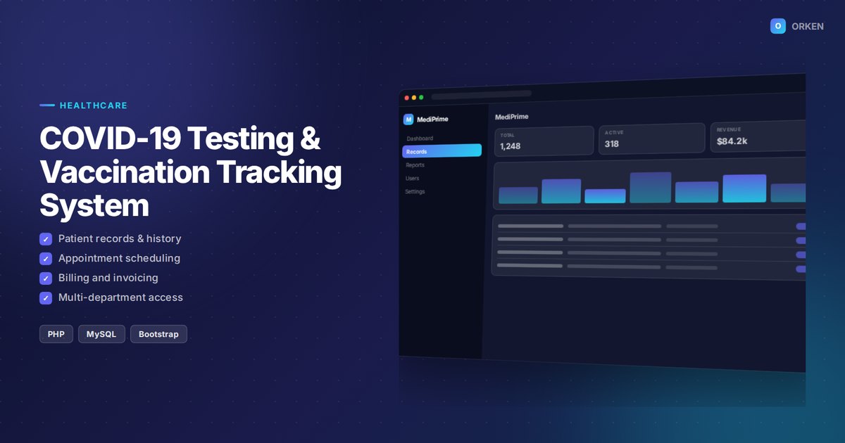 COVID-19 Testing & Vaccination Tracking System