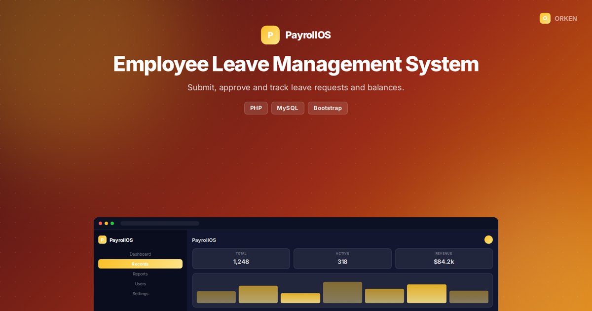 Employee Leave Management System