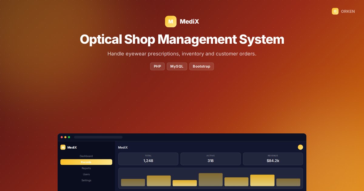 Optical Shop Management System